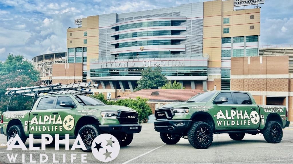 Alpha Wildlife Truck at Neyland Stadium